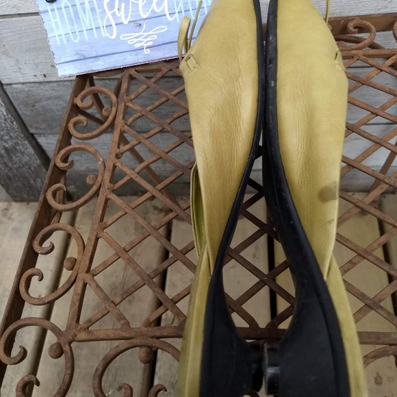 vintage 90s ballet style leather mule - Picture 4 of 9